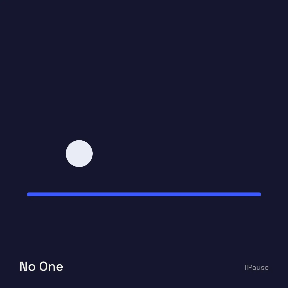 No One